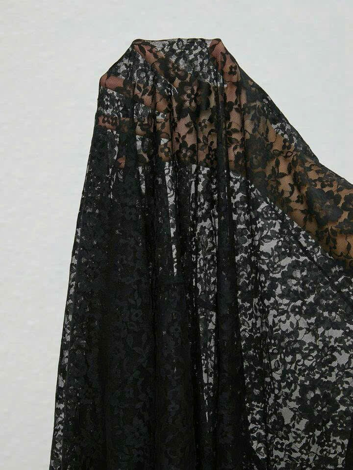 Lace Long Cami Sexy Night Dress 3102