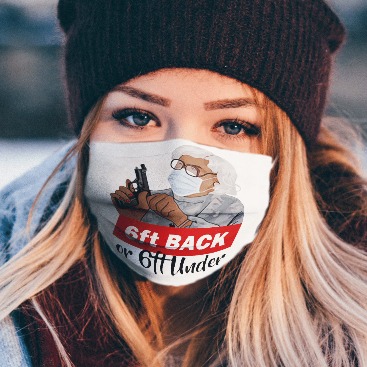 6FT BACK OR 6FT UNDER MASK