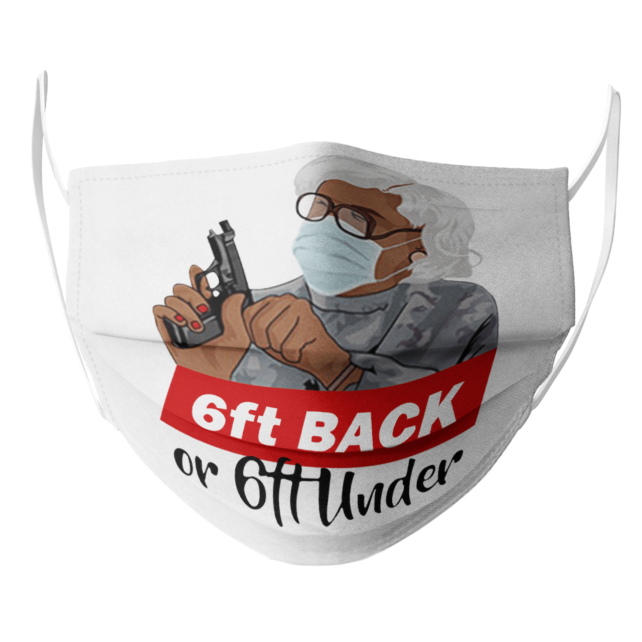6FT BACK OR 6FT UNDER MASK