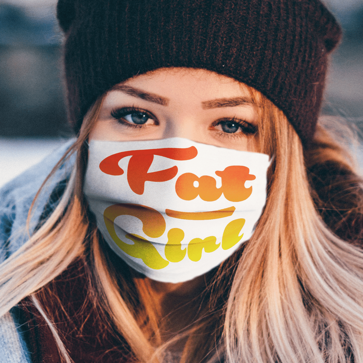 FAT GIRL MASK