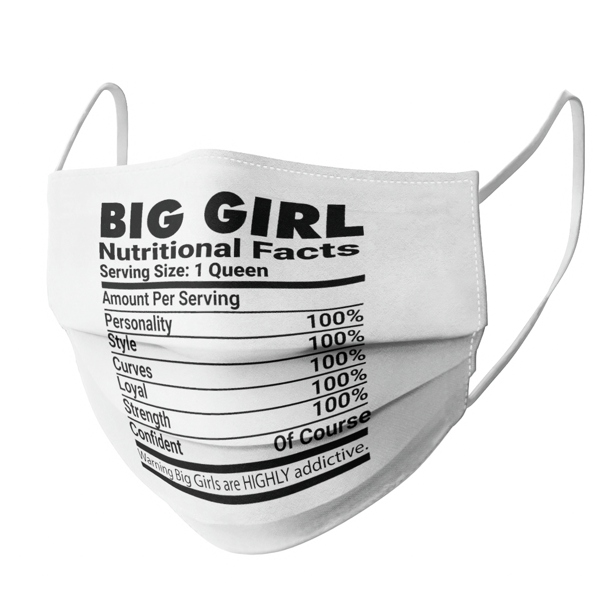 BIG GIRL BLACK MASK