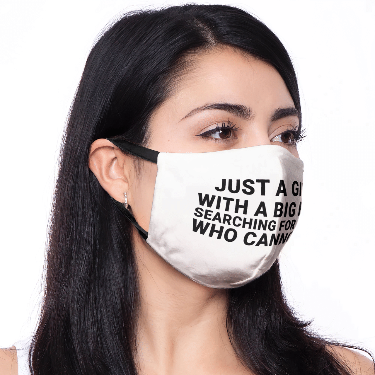 JUST A GIRL WITH A BIG BUTT SEARCHING FOR A MAN WHO CANNOT LIE MASK
