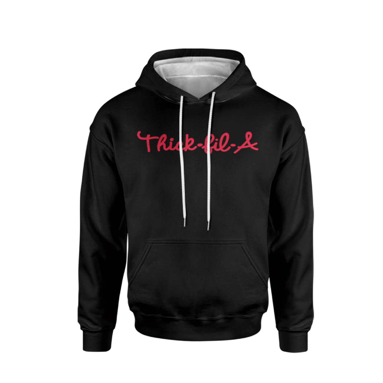 THICK FIL A BLACK AOP MULTI PIECE HOODIE