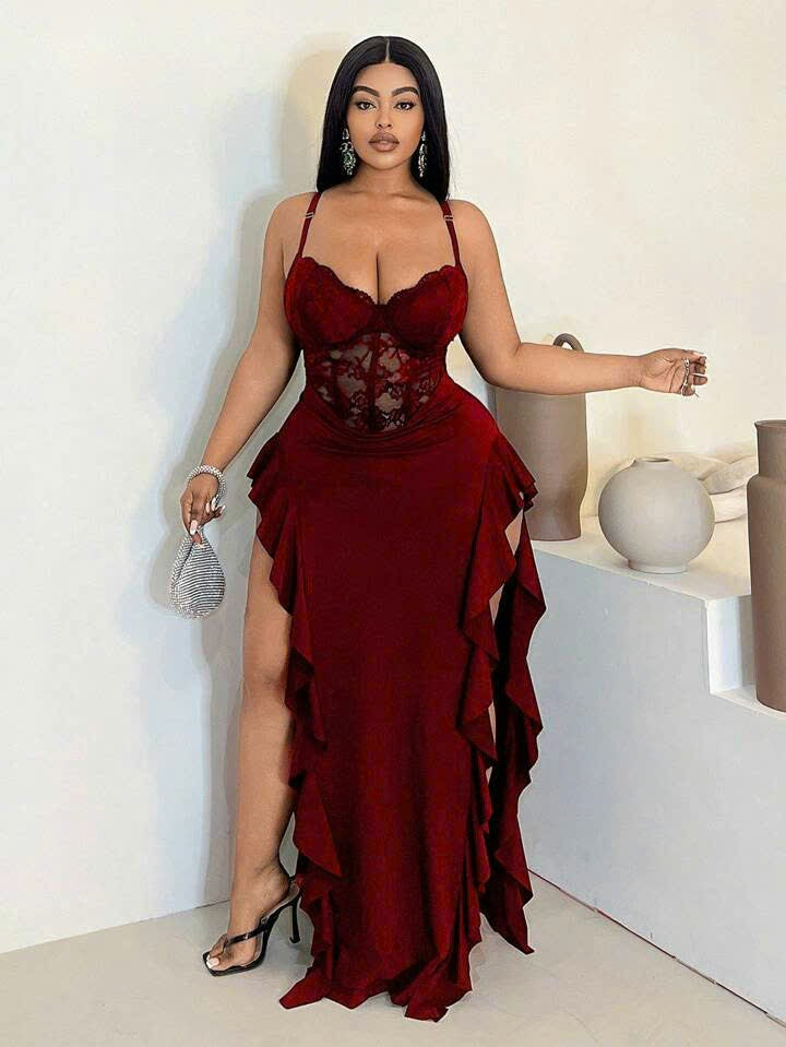 Lace Camisole Dress 1067