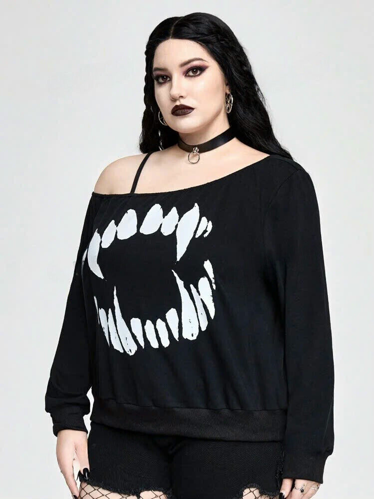 Long Sleeve Cotton Sweatshirt 24093