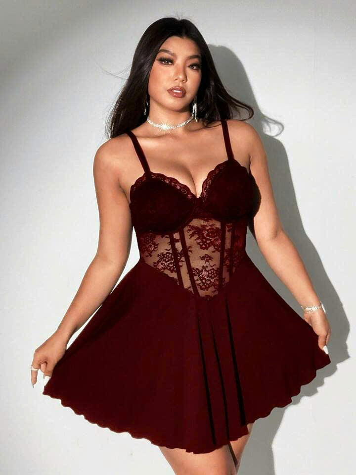 Elegant Lace Casual Dress 1068