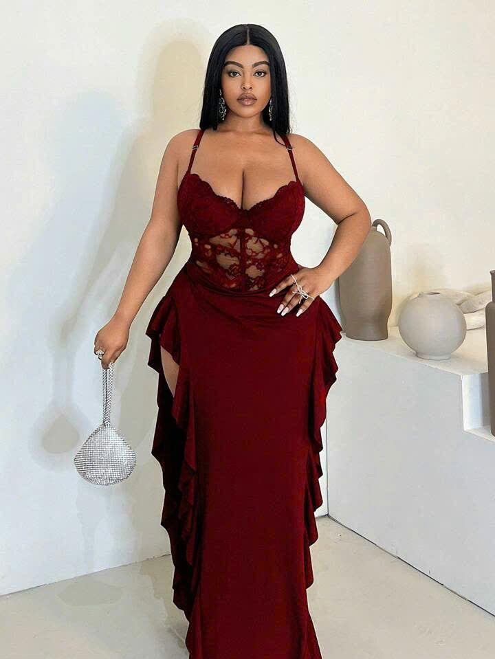 Lace Camisole Dress 1067